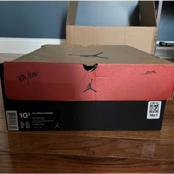 Jordan 12 Retro Flu Game (2016)